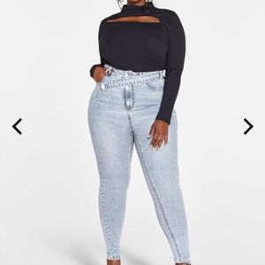 FTF Size 18 crossover waist jeans